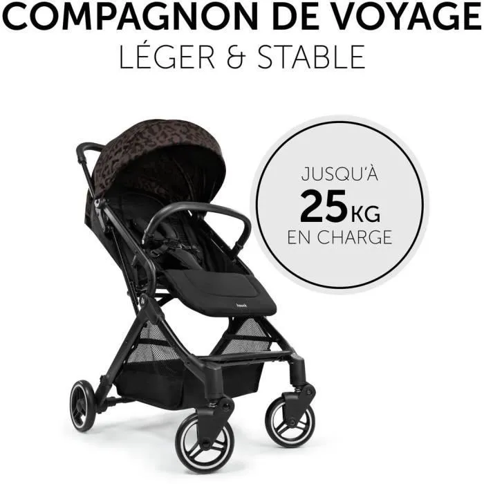 Hauck Cochecito compacto TRAVEL N CARE con 4 ruedas y plegado con una mano - Leo - AABBM40957 2 Hauck Cochecito compacto TRAVEL N CARE con 4 ruedas y plegado con una mano - Leo - AABBM40957 2