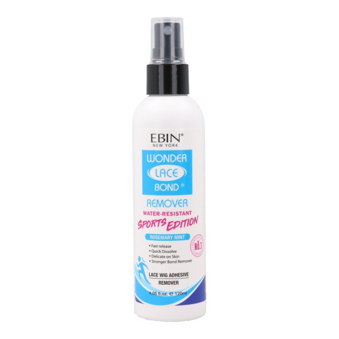 Ebin New York Wonder Lace Bond Remover Sports Edition - Removedor en spray para pelucas 120 ml