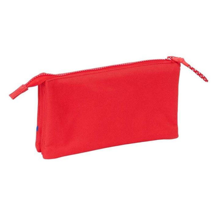 Bolso Escolar Portatodo Safta Triple Atletico De Madrid 120x220x30 mm 1 Bolso Escolar Portatodo Safta Triple Atletico De Madrid 120x220x30 mm 1