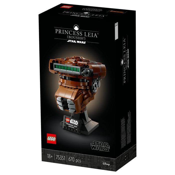 LEGO 75351 Star Wars Casco Princesa Leia Boushh 670 Piezas