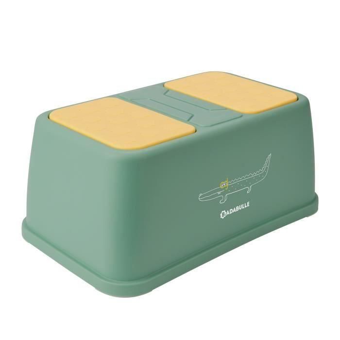 Badabulle Taburete escalonado antideslizante para niños 15 cm, soporta 60 kg, 6 zonas antideslizantes, ligero y fácil de limpiar. Badabulle Taburete escalonado antideslizante para niños 15 cm, soporta 60 kg, 6 zonas antideslizantes, ligero y fácil de limpiar.