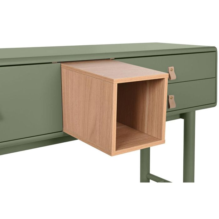 Consola Home ESPRIT Verde Poliuretano Madera MDF 120 x 35 x 90 cm 5