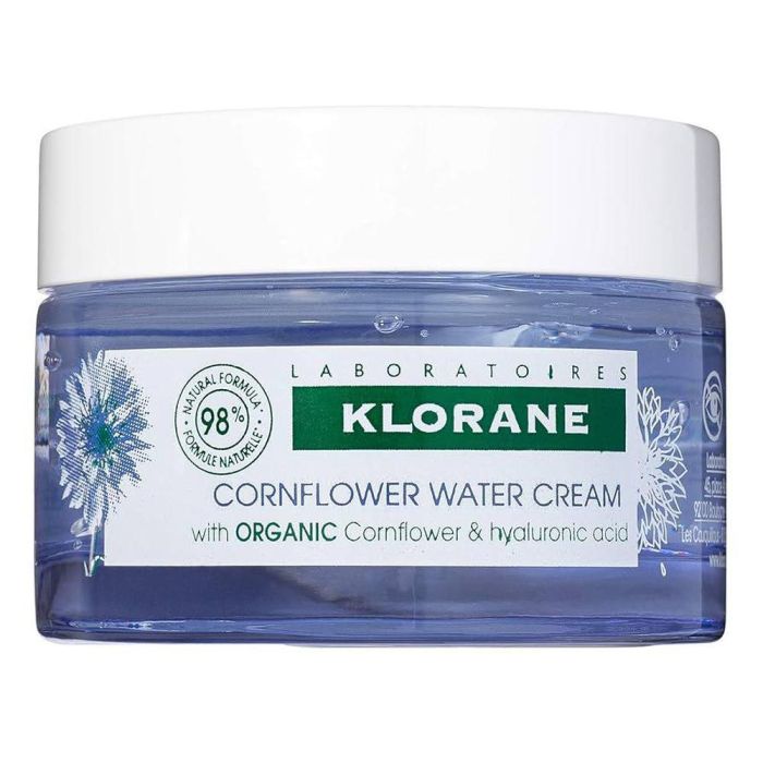 Klorane Gel Crema Repulpante Hidratante con Bleuet 50ml