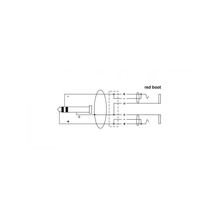 Cordial Cable Y Jack Estéreo Macho a 2 Jacks Mono Hembra 30 Cm 1 Cordial Cable Y Jack Estéreo Macho a 2 Jacks Mono Hembra 30 Cm 1