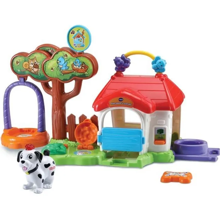 Vtech Tut Tut Animo Pequeña Cabaña Sorpresa con Zinzin el Perro Travieso (1-5 años) 0 Vtech Tut Tut Animo Pequeña Cabaña Sorpresa con Zinzin el Perro Travieso (1-5 años) 0