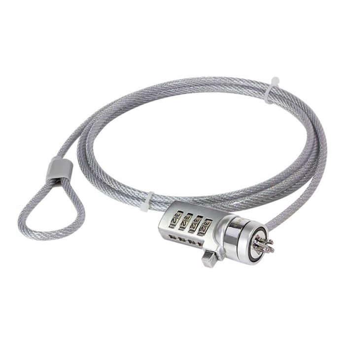 Cable antirrobo para portatil con combinacion 4 cifras logilink