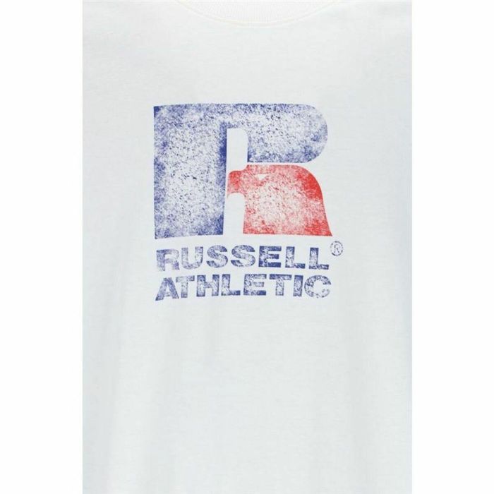 Camiseta de Manga Corta Russell Athletic Emt E36201 Blanco Hombre M 2