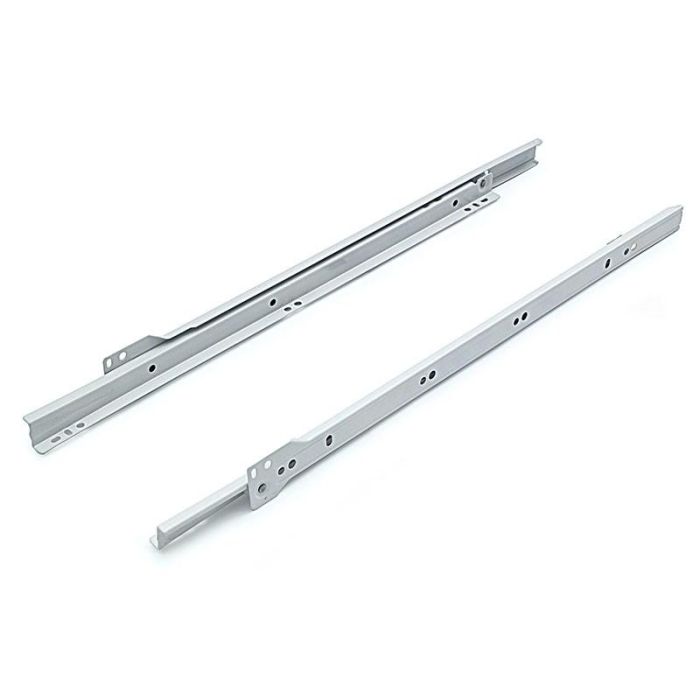Herrajes Alk Guía de Cajón Con Caída Rodeo 250mm Gris