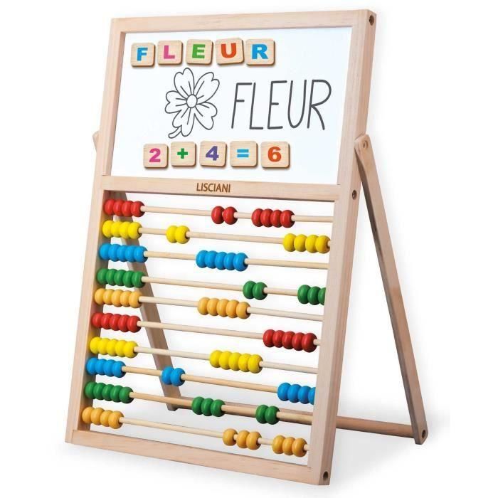 Caballete Mis Primeras Habilidades - Juego Montessori - MONTESSORI - Tablero de doble cara, letras y números magnéticos 1 Caballete Mis Primeras Habilidades - Juego Montessori - MONTESSORI - Tablero de doble cara, letras y números magnéticos 1