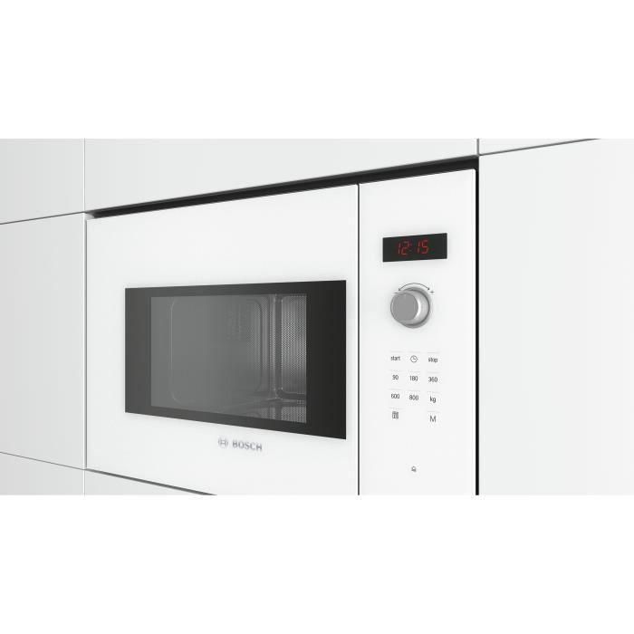 Microondas de empotrar BOSCH SER4 BFL523MW1F Blanco 59,4 x 31,7 x 38,2 cm 3 Microondas de empotrar BOSCH SER4 BFL523MW1F Blanco 59,4 x 31,7 x 38,2 cm 3