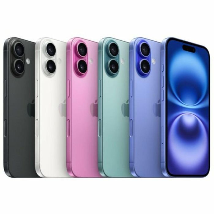 Apple iPhone 16 256GB 6.1" 5G Verde Azulado, Cámara 48MP, Chip A18, Dynamic Island, Resistencia IP68 MYEJ3QL/A 4 Apple iPhone 16 256GB 6.1" 5G Verde Azulado, Cámara 48MP, Chip A18, Dynamic Island, Resistencia IP68 MYEJ3QL/A 4