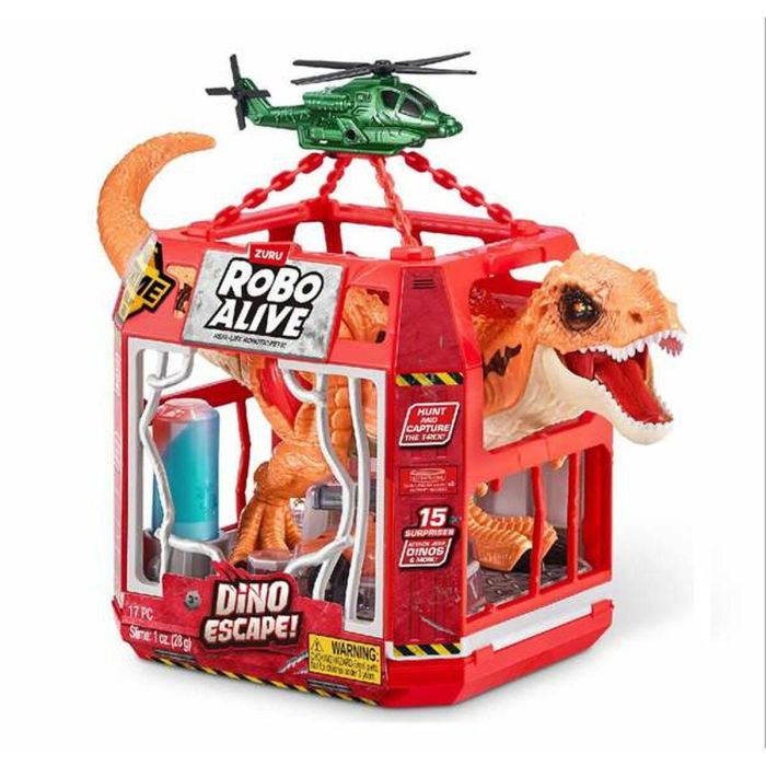Zuru ZUR4894680033276 Juego de Captura Dino Escape: Atrapa Dinosaurios en la Naturaleza con Trampas y Armas 1 Zuru ZUR4894680033276 Juego de Captura Dino Escape: Atrapa Dinosaurios en la Naturaleza con Trampas y Armas 1