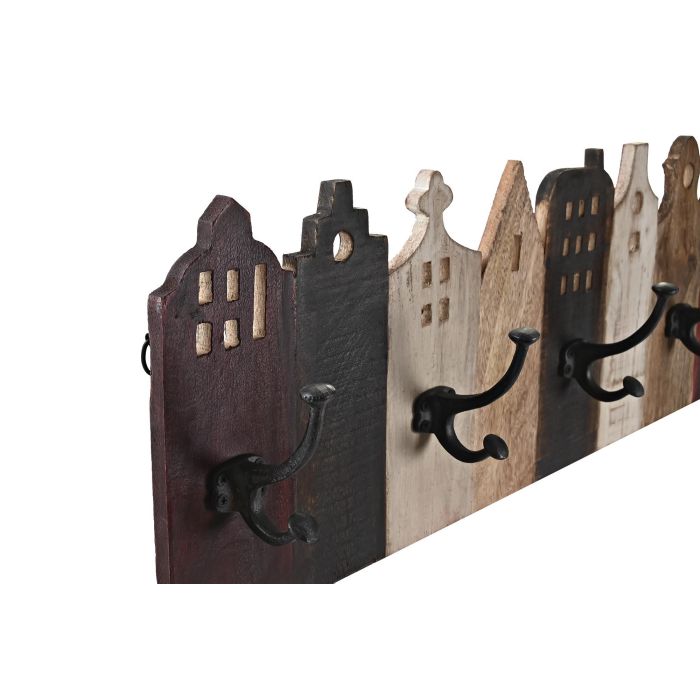 Perchero Pared DKD Home Decor Natural Marron Oscuro 10 x 25 x 83.5 cm 1 Perchero Pared DKD Home Decor Natural Marron Oscuro 10 x 25 x 83.5 cm 1