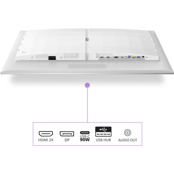 Philips Evnia 32M2N8900 Monitor Gaming 31.5" 4K UHD QD-OLED 240Hz 0.03ms G-SYNC Altura Regulable Blanco 9