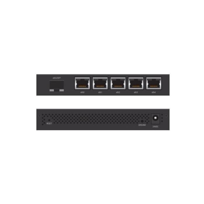 Ubiquiti EdgeRouterX SFP Router Gigabit PoE Avanzado con 5 Puertos RJ45 y 1 Puerto SFP Óptico para Redes 4 Ubiquiti EdgeRouterX SFP Router Gigabit PoE Avanzado con 5 Puertos RJ45 y 1 Puerto SFP Óptico para Redes 4
