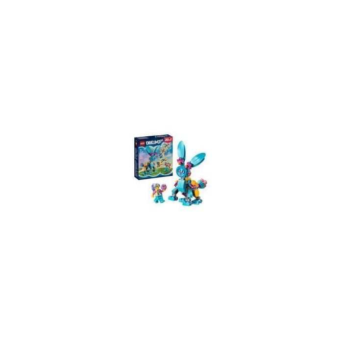 LEGO Dreamz Aventuras de Bunchu: Animales Creativos Set 71488 para Construir y Crear 19 Animales de Juguete con Minifigura de Izzie