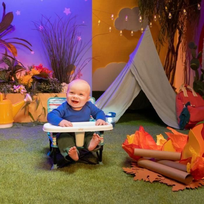 Disney Baby DIS74451172029 Silla Elevadora Mickey Mouse, Elevador Pop 'n Sit, Interior Exterior, Práctico Compacto, Plegado Rápido, Azul 4 Disney Baby DIS74451172029 Silla Elevadora Mickey Mouse, Elevador Pop 'n Sit, Interior Exterior, Práctico Compacto, Plegado Rápido, Azul 4