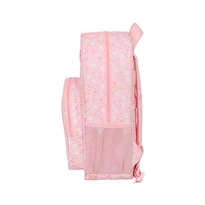 Safta Mochila Infantil Adaptable a Carro Miffy Flores 340x110x260 mm 2 Safta Mochila Infantil Adaptable a Carro Miffy Flores 340x110x260 mm 2