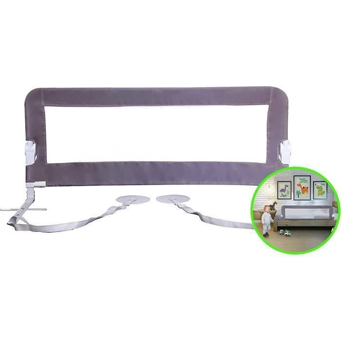 Dreambaby Nicole Bed Barriere - Camas y camas planas - Medición de 150 cm de ancho y 50 cm de alto - Gris 1