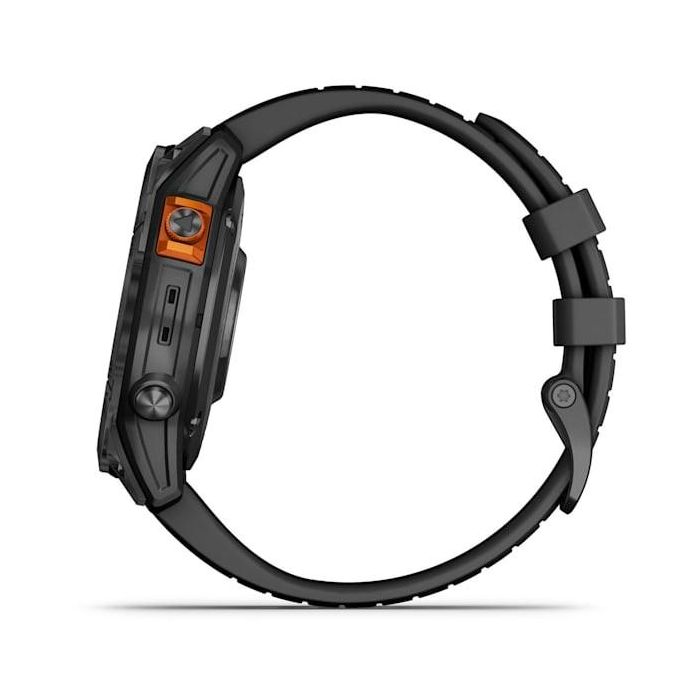 Garmin fenix 7 Pro Solar Edition 3,3 cm (1.3") MIP 47 mm Digital 260 x 260 Pixeles Pantalla táctil Negro, Gris Wifi GPS (satélite) 4 Garmin fenix 7 Pro Solar Edition 3,3 cm (1.3") MIP 47 mm Digital 260 x 260 Pixeles Pantalla táctil Negro, Gris Wifi GPS (satélite) 4