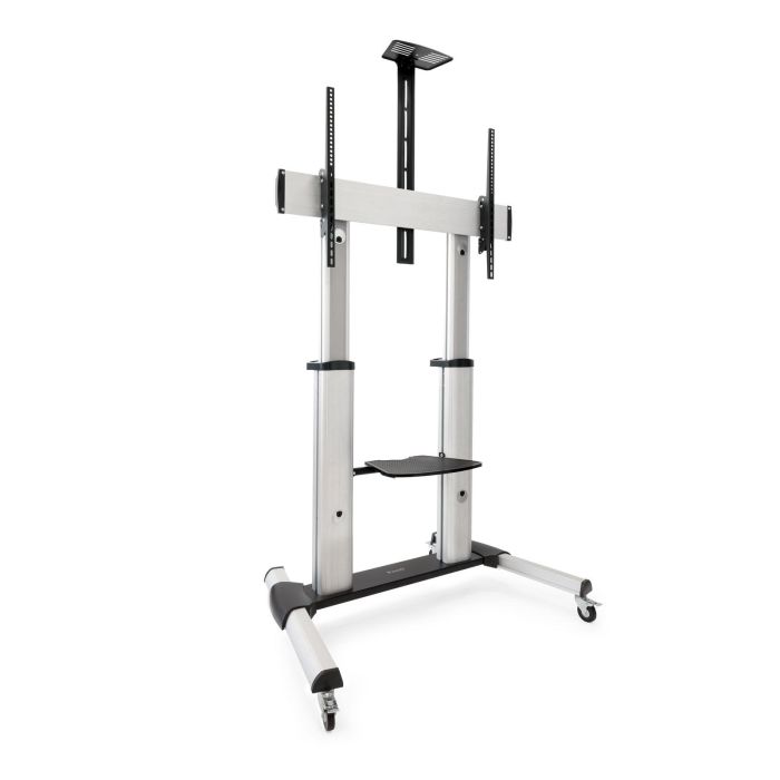 TooQ FS20300M-B Soporte de Suelo con Ruedas para TV 60-100" Inclinable Ajustable 1200-1650mm hasta 100kg VESA 1000x600 Plata 1 TooQ FS20300M-B Soporte de Suelo con Ruedas para TV 60-100" Inclinable Ajustable 1200-1650mm hasta 100kg VESA 1000x600 Plata 1