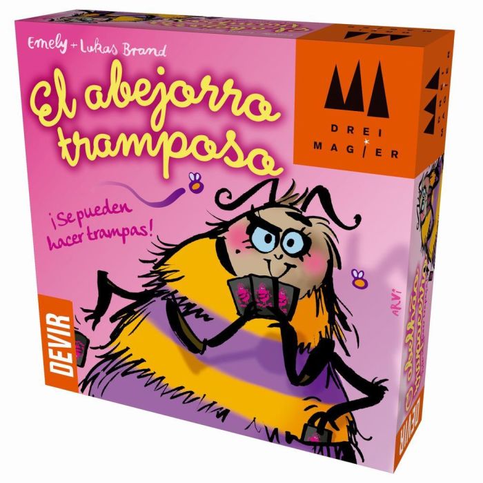 Devir El Abejorro Tramposo - Juego de mesa para 3-5 jugadores, edad 7+, 20-25 min, español