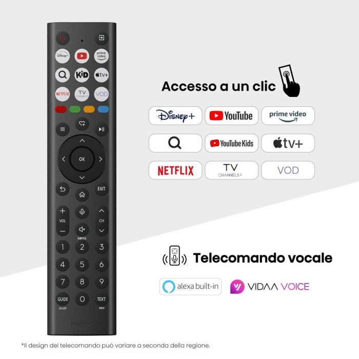 Hisense 43A6Q Televisor 109,2 cm (43") 4K Ultra HD Smart TV Wifi Negro 300 cd / m² 11