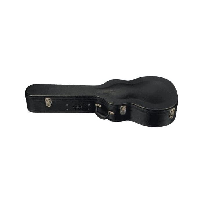 LAG Estuche Rígido para Guitarra Acústica Auditorium Negro