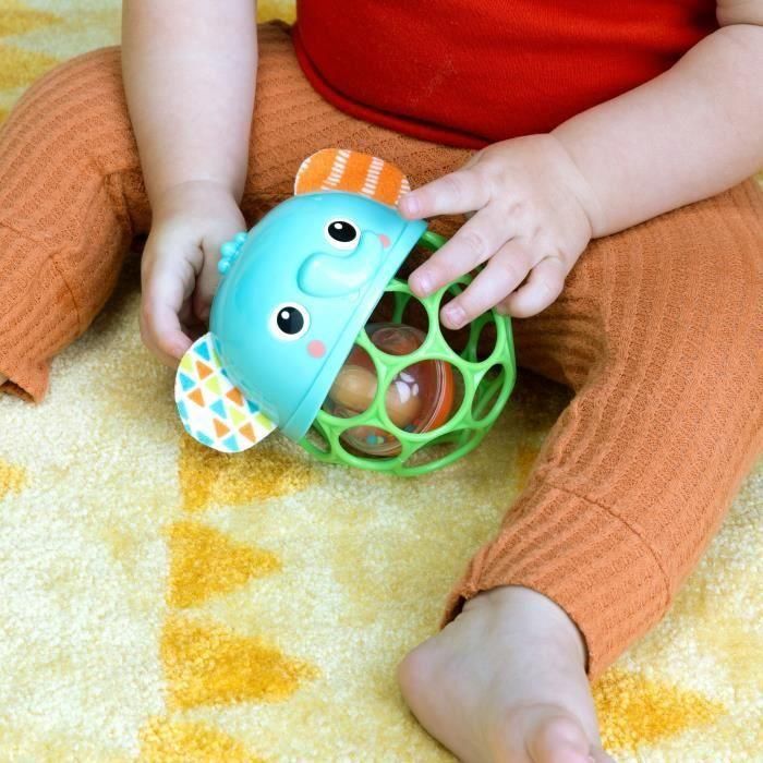 Sonajero musical luminoso - BRIGHT STARTS - Giggle & Glow - Juguete elefante - Oball fácil de agarrar - Recién nacido+ - Unisex 3 Sonajero musical luminoso - BRIGHT STARTS - Giggle & Glow - Juguete elefante - Oball fácil de agarrar - Recién nacido+ - Unisex 3