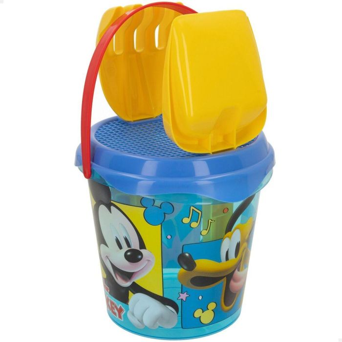 Set de Juguetes de Playa Mickey Mouse Ø 18 cm (16 Unidades) 3