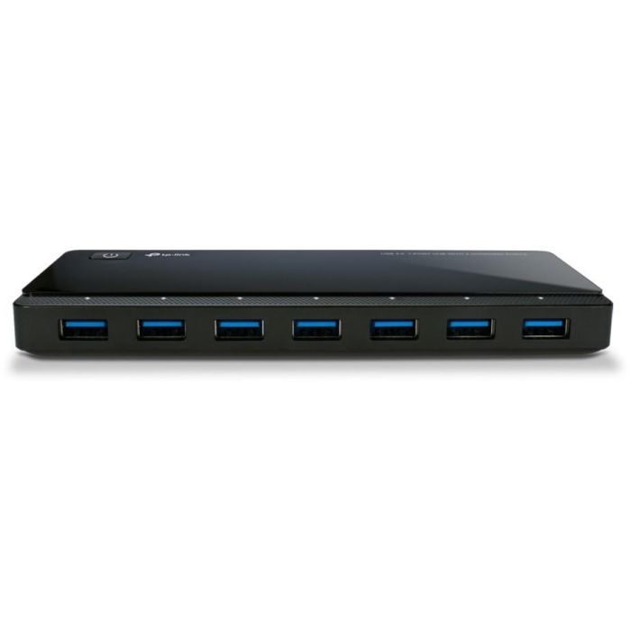TP-LINK UH720 Hub USB 3.2 Gen 1 con 9 Puertos, 5000 Mbit/s, Negro