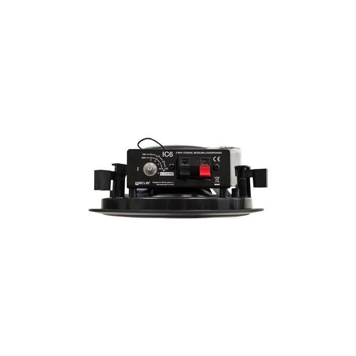 Ecler IC6 Altavoz de Techo 2 Vías 6.5" 70/100V y Baja Impedancia Blanco 1