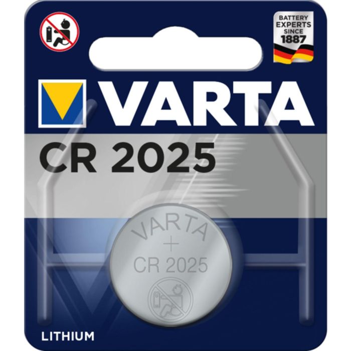 Varta 6025112401 Pila de Botón Litio CR2025 157mAh 1ud - Para electrónica