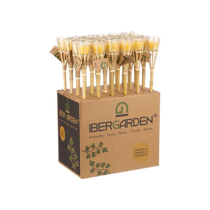 Antorcha Vela Citronela Ibergarden 9X76CM (24 Unidades) 2 Antorcha Vela Citronela Ibergarden 9X76CM (24 Unidades) 2