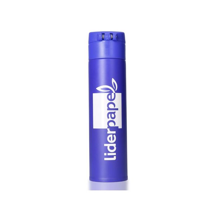 Termo Liderpapel Acero Inoxidable Con Doble Cobertura Y Sistema De Apertura Facil Con Boton 330 mL 2 Termo Liderpapel Acero Inoxidable Con Doble Cobertura Y Sistema De Apertura Facil Con Boton 330 mL 2