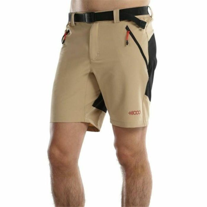 Pantalón Corto Deportivo +8000 Grand Camel Camel Montaña Marrón L 1 Pantalón Corto Deportivo +8000 Grand Camel Camel Montaña Marrón L 1