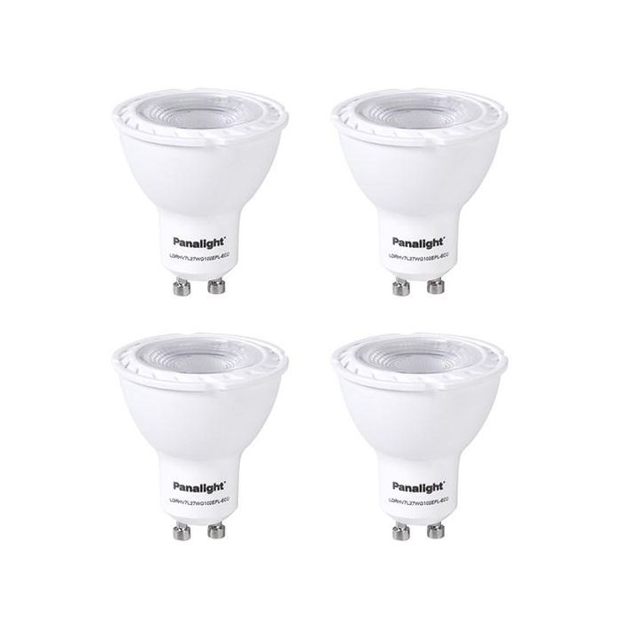 Panasonic-Panalight LDRHV7L27WG102EPL-ECO Lámpara LED Dicroica GU10 5W 2700K Pack de 4 0 Panasonic-Panalight LDRHV7L27WG102EPL-ECO Lámpara LED Dicroica GU10 5W 2700K Pack de 4 0