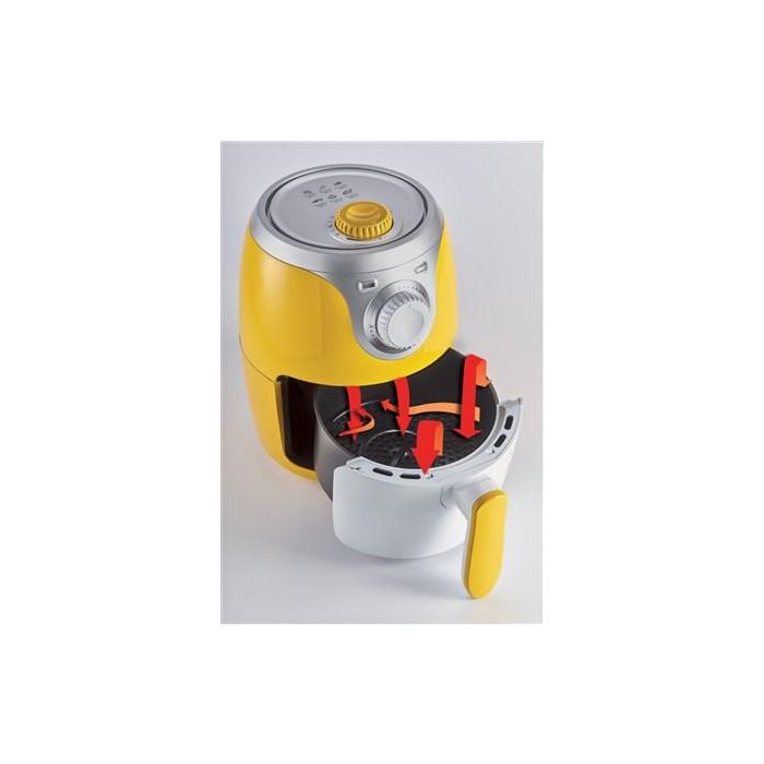 Ariete 4615 Mini Freidora de Aire Airy Compacta 80% Menos Grasa Cocina Saludable 7 Ariete 4615 Mini Freidora de Aire Airy Compacta 80% Menos Grasa Cocina Saludable 7