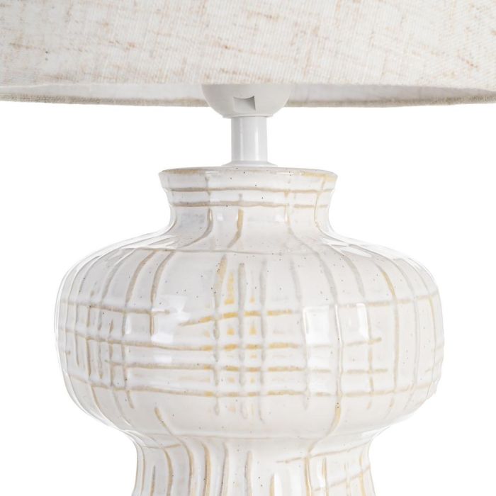 Lámpara Mesa Cerámica Iluminación 25 X 25 X 41 cm