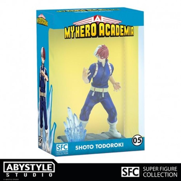 Abystyle Figura Shoto Todoroki My Hero Academia - PVC, 17 cm, 1/10, con Base U.A, Colección SFC 1 Abystyle Figura Shoto Todoroki My Hero Academia - PVC, 17 cm, 1/10, con Base U.A, Colección SFC 1