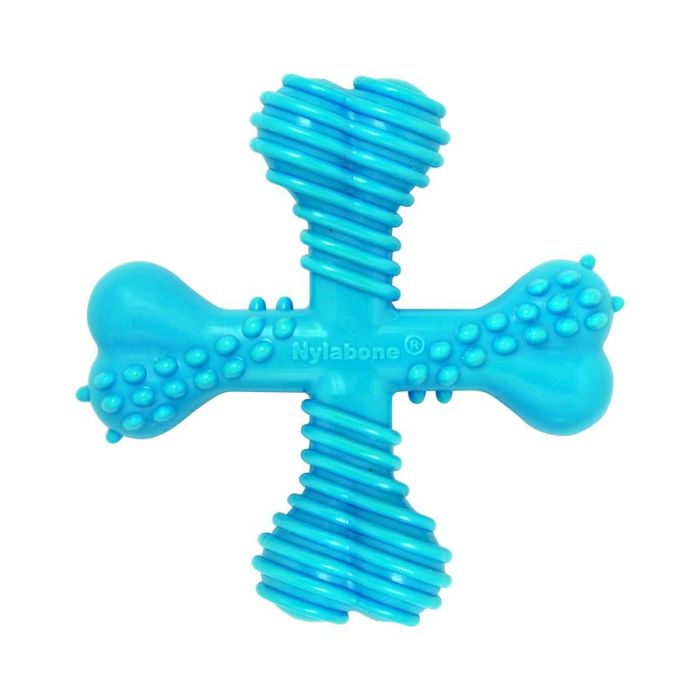 Nylabone Dura Chew X Bone Mordedor Perro Extremadamente Duradero para Masticadores Exigentes Sabor Ternera Nylon Talla L Limpieza Dental 2 Nylabone Dura Chew X Bone Mordedor Perro Extremadamente Duradero para Masticadores Exigentes Sabor Ternera Nylon Talla L Limpieza Dental 2