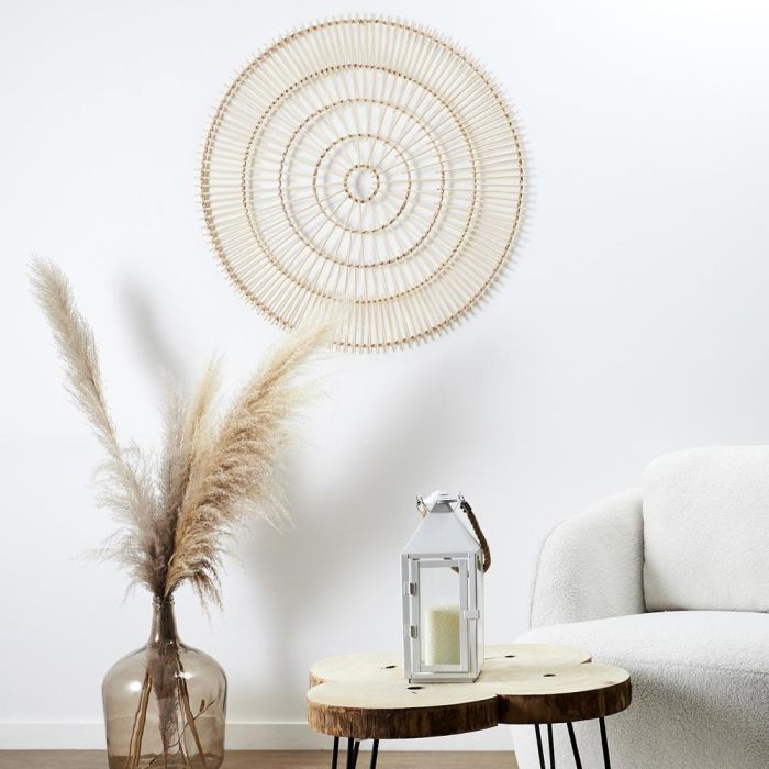 Home Deco Factory Mural Decorativo Java Diámetro 80 cm Colección Vallee Outlet Madera 1