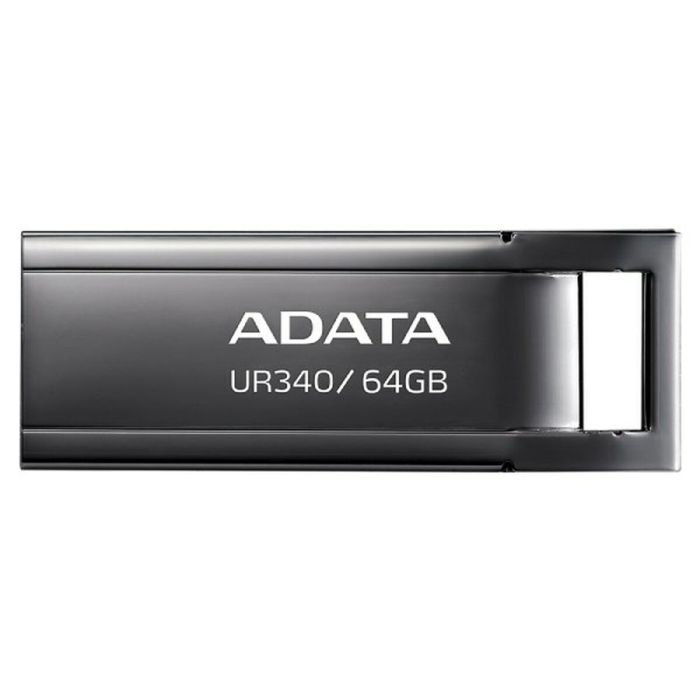 Memoria USB Adata AROY-UR340-64GBK 64 GB Negro 0 Memoria USB Adata AROY-UR340-64GBK 64 GB Negro 0