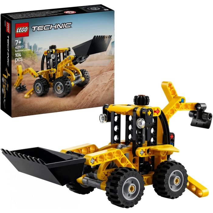 LEGO 42197 Technic Retroexcavadora - Set de Construcción y Regalo para Niño de 7 Años 2