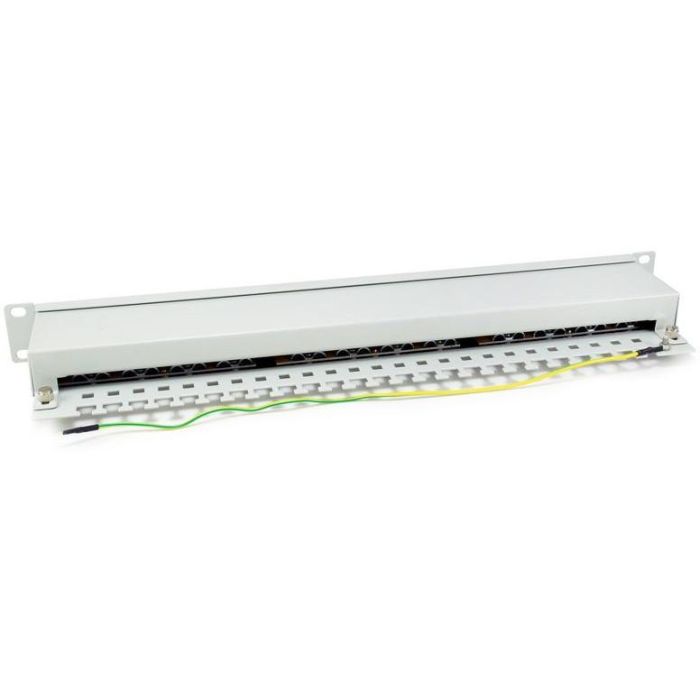 Equip Patchpanel 24x RJ45 Cat6 19" FTP 1HE ISO/IEC hellgrau 3 Equip Patchpanel 24x RJ45 Cat6 19" FTP 1HE ISO/IEC hellgrau 3
