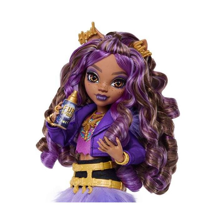 Muñeca monster high clawdeen wolf con accesorios. 12x8x8 cm 2