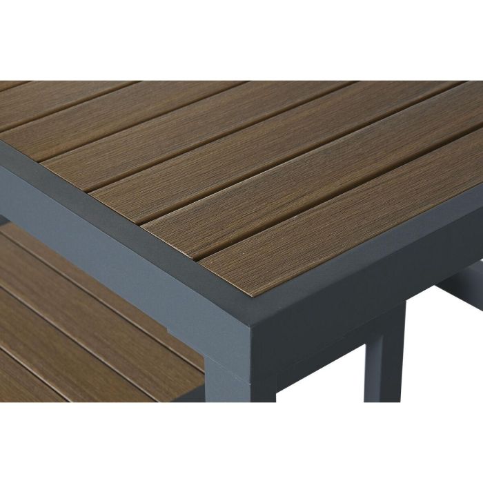 Mueble de cocina Home ESPRIT Gris Natural 127 x 100 x 90 cm 127 x 100 x 95 cm 4