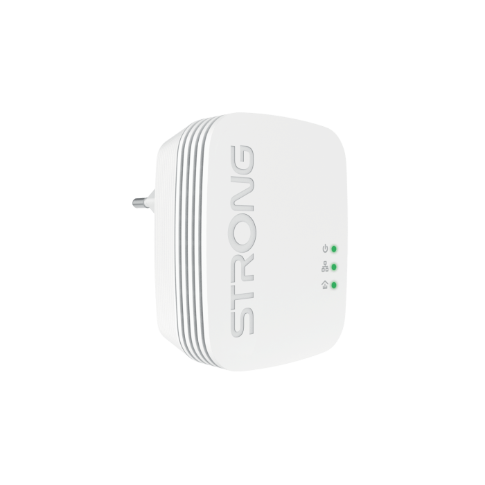 STRONG Powerline 600 Triple Pack Mini Adaptadores PLC Ethernet 600 Mbit/s Blanco 3 Piezas 6