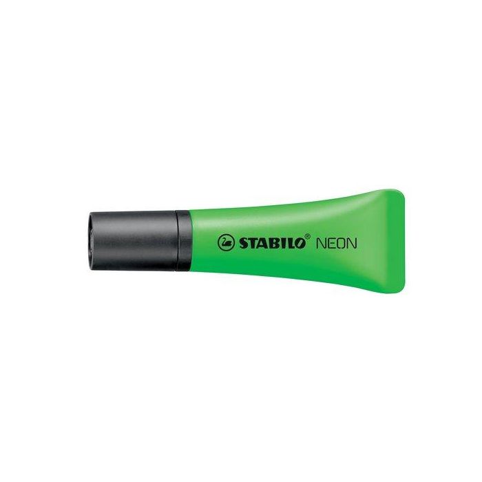 Marcador Fluor Stabilo Neon 72 Verde