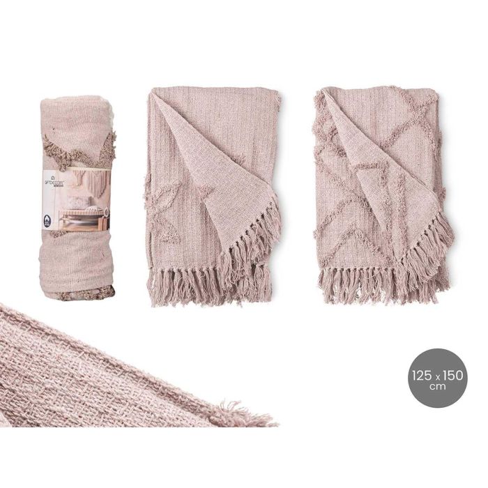 Multiuso Bordado Gris 125x150 cm - Giftdecor (9 Unidades) Multiuso Bordado Gris 125x150 cm - Giftdecor (9 Unidades)